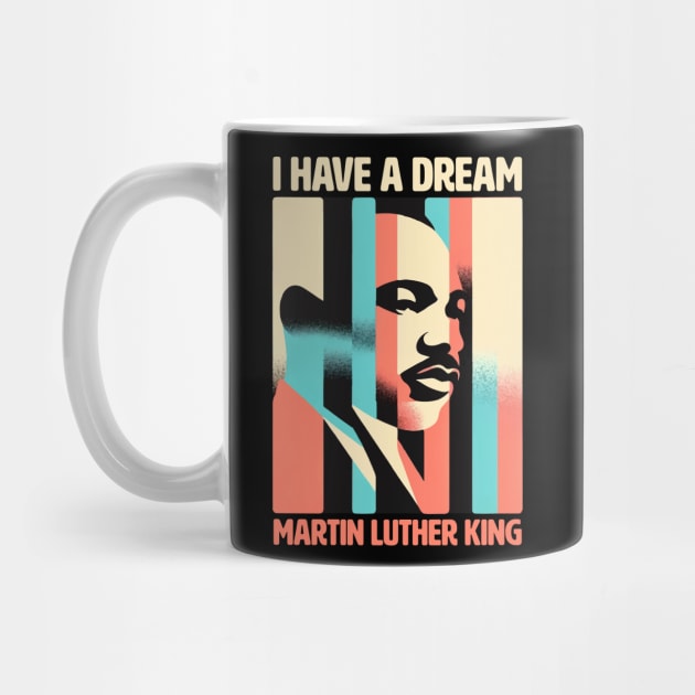 Vision of a Dream MLK Inspirational Portrait Design Dream Legacy Graphics by star trek fanart and more